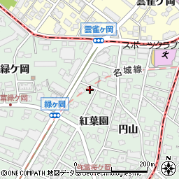 愛知県名古屋市瑞穂区彌富町紅葉園39周辺の地図