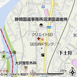 静岡県駿東郡長泉町下土狩1051-22周辺の地図