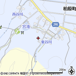 兵庫県丹波市柏原町鴨野238周辺の地図