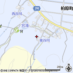 兵庫県丹波市柏原町鴨野238周辺の地図