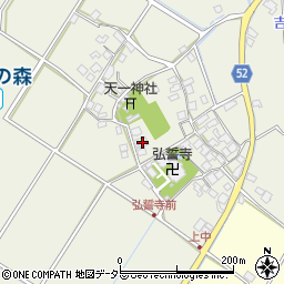 滋賀県東近江市建部下野町251周辺の地図