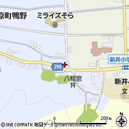 兵庫県丹波市柏原町鴨野352周辺の地図