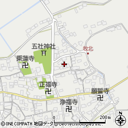 滋賀県近江八幡市牧町766周辺の地図