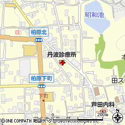 兵庫県丹波市柏原町柏原3405周辺の地図