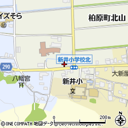 兵庫県丹波市柏原町北山486周辺の地図