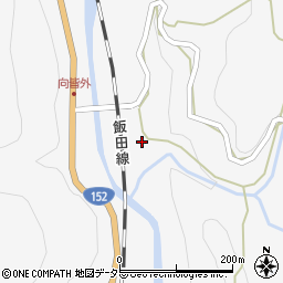 静岡県浜松市天竜区佐久間町相月2468周辺の地図