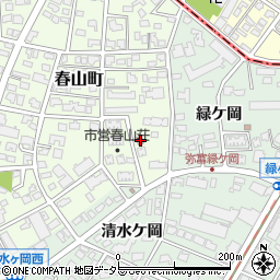 愛知県名古屋市瑞穂区春山町6-6周辺の地図