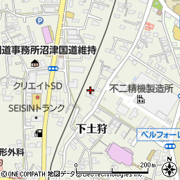 静岡県駿東郡長泉町下土狩891-14周辺の地図