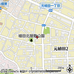 愛知県名古屋市天白区元植田3丁目814周辺の地図