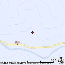 静岡県静岡市葵区横沢251周辺の地図