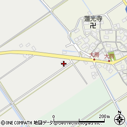 滋賀県近江八幡市牧町2586周辺の地図
