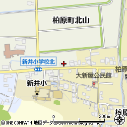 兵庫県丹波市柏原町北山721周辺の地図