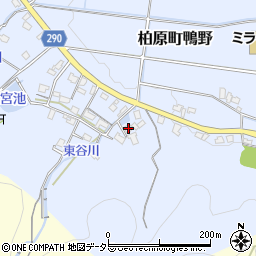 兵庫県丹波市柏原町鴨野403周辺の地図