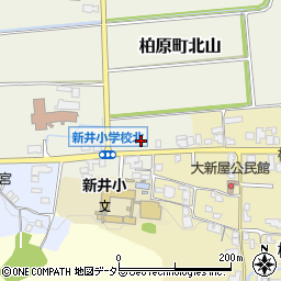 兵庫県丹波市柏原町北山271周辺の地図