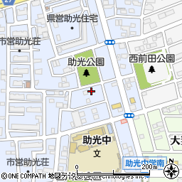 愛知県名古屋市中川区助光2丁目2233周辺の地図