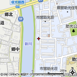 愛知県名古屋市中川区助光2丁目2656周辺の地図