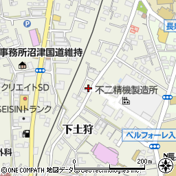 静岡県駿東郡長泉町下土狩891-17周辺の地図