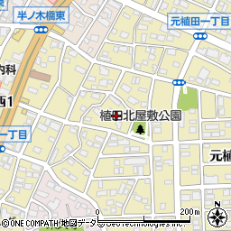 愛知県名古屋市天白区元植田3丁目1008-2周辺の地図