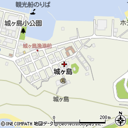 神奈川県三浦市三崎町城ヶ島424-2周辺の地図
