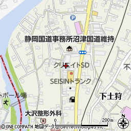 静岡県駿東郡長泉町下土狩1051-11周辺の地図