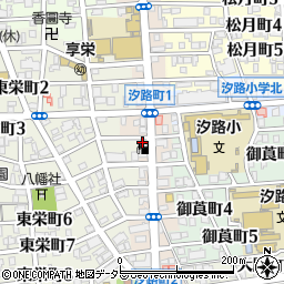 エザキ株式会社　プラザ汐路店周辺の地図