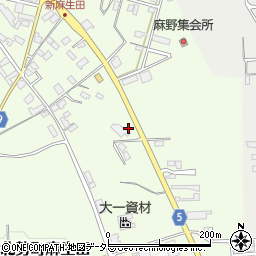 ニイミクリーニング麻生田店周辺の地図