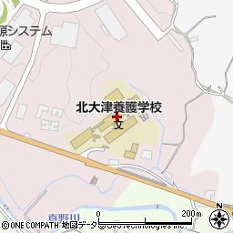 滋賀県立北大津養護学校周辺の地図