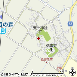 滋賀県東近江市建部下野町524周辺の地図