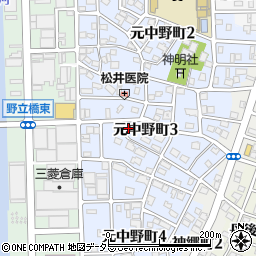 浅井仏壇店周辺の地図