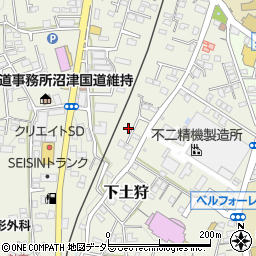 静岡県駿東郡長泉町下土狩891-16周辺の地図