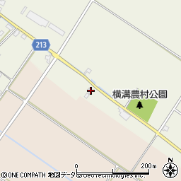 滋賀県東近江市横溝町965-1周辺の地図