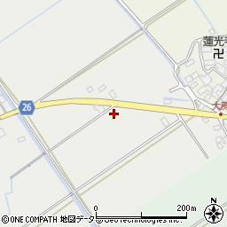滋賀県近江八幡市牧町2588周辺の地図
