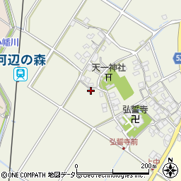 滋賀県東近江市建部下野町526周辺の地図