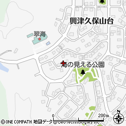 千葉県勝浦市興津久保山台78-5周辺の地図