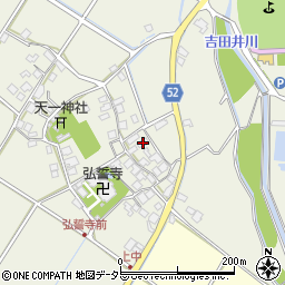 滋賀県東近江市建部下野町164周辺の地図