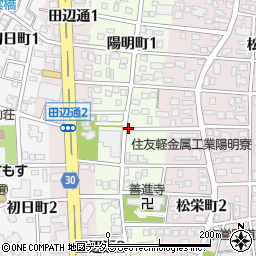 愛知県名古屋市瑞穂区陽明町周辺の地図