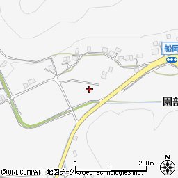 京都府南丹市園部町船岡石河原周辺の地図