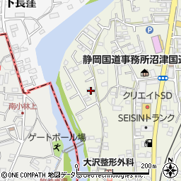 静岡県駿東郡長泉町下土狩1055-1周辺の地図