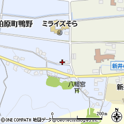 兵庫県丹波市柏原町鴨野341周辺の地図