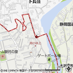 静岡県駿東郡長泉町下長窪1-10周辺の地図