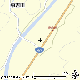 岡山県美作市東吉田40-1周辺の地図