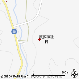 島根県雲南市掛合町波多349周辺の地図