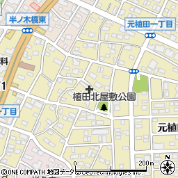 愛知県名古屋市天白区元植田3丁目1003周辺の地図