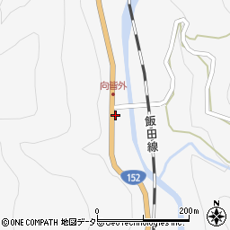 静岡県浜松市天竜区佐久間町相月2778周辺の地図