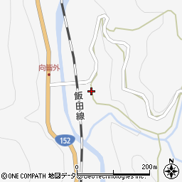 静岡県浜松市天竜区佐久間町相月2466周辺の地図