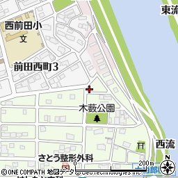 愛知県名古屋市中川区大当郎1丁目107周辺の地図