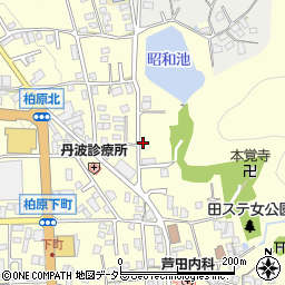 兵庫県丹波市柏原町柏原3353周辺の地図