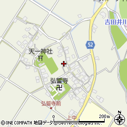 滋賀県東近江市建部下野町181周辺の地図