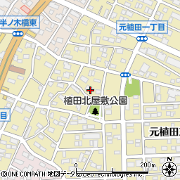 愛知県名古屋市天白区元植田3丁目707周辺の地図