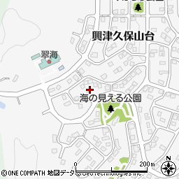 千葉県勝浦市興津久保山台78周辺の地図